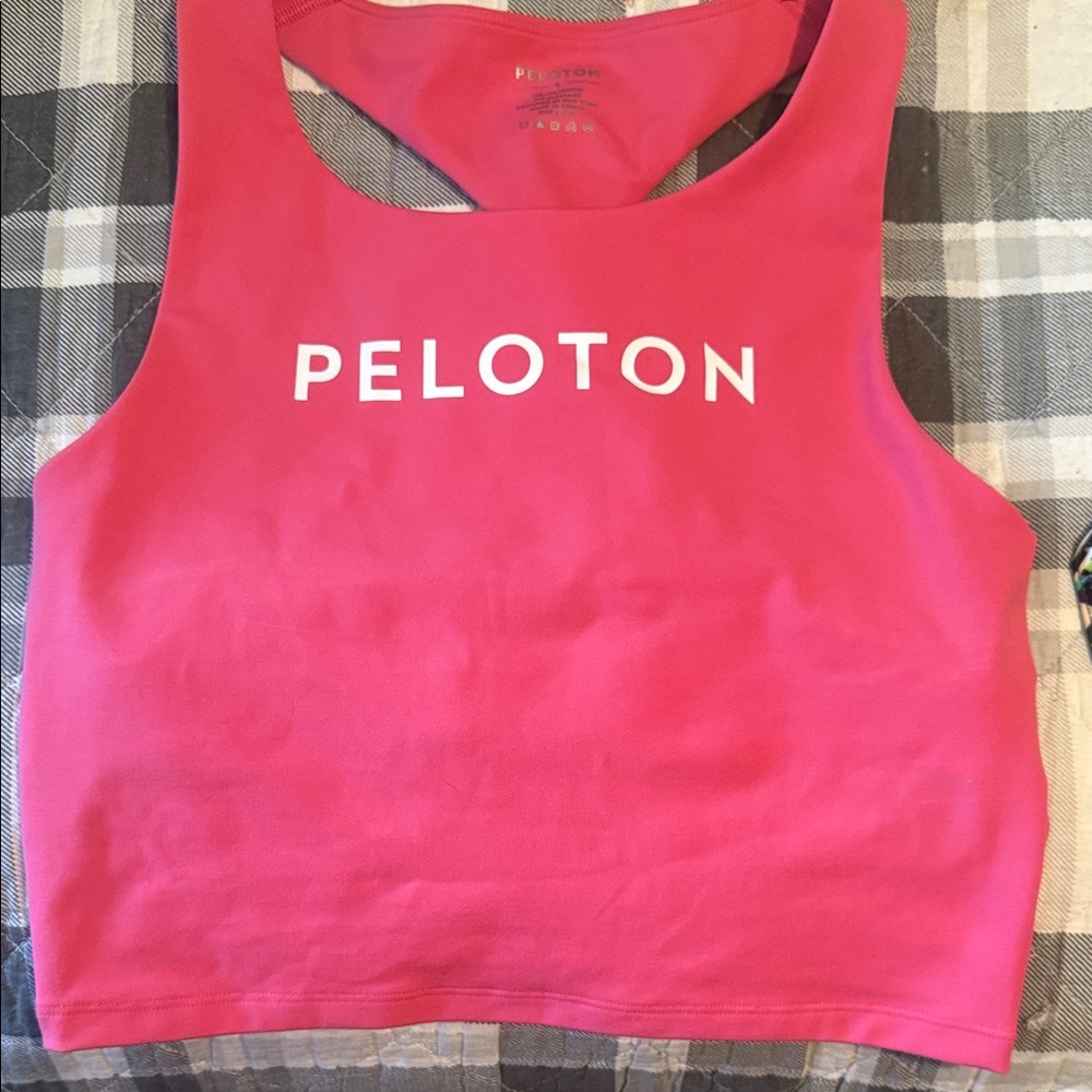 Peloton Women's Bright Pink Tank Top